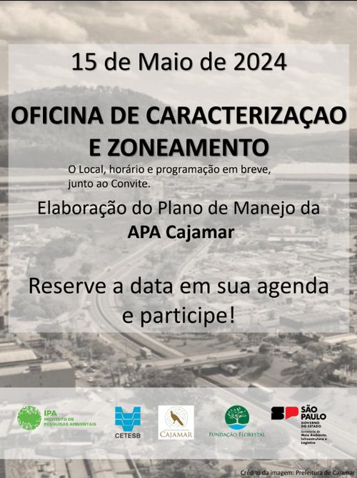 Plano de Manejo da APA Cajamar - Oficina de Caracterização - Zoneamento